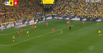 半场：多特1-0柏林联合，吉拉西失良机+破门